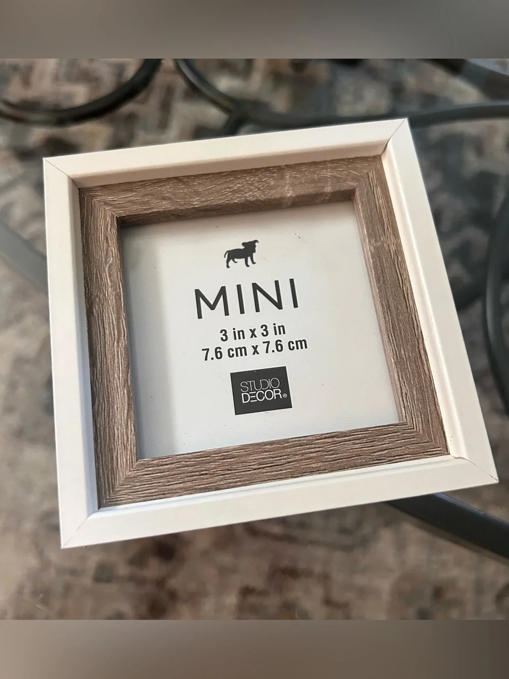 Studio Decor Mini Photo Frame Set - Gray, White, and Yellow